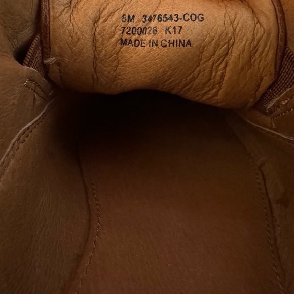 FRYE WOMENS SLIP ON SHOES 8 COMFORT RUBBER SOLE LOAFERS BROWN LEATHER - Picture 2 of 6